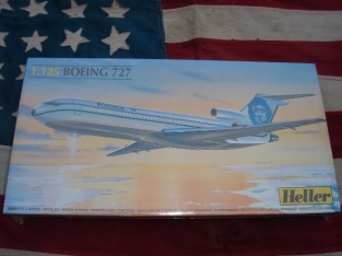 Heller 80447 BOEING 727 passagiers vliegtuig schaal 1:125 